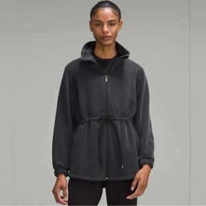 Lululemon Softstreme Cinch-Waist Jacket Black size 8
